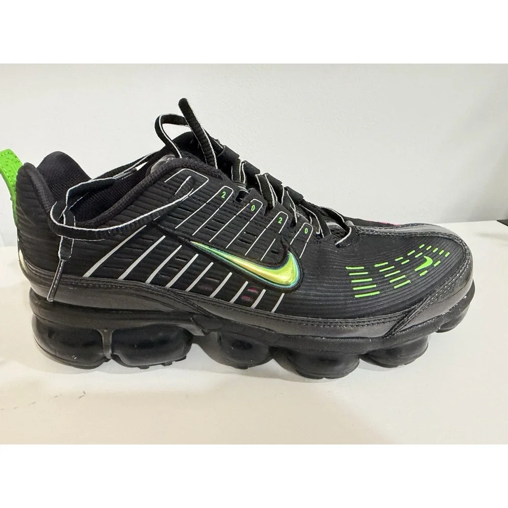 Nike Air VaporMax 360 Black Green Strike Pink Blast CK2718-003 Mens Size 9